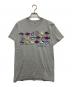 Hanes（ヘインズ）の古着「熱帯魚プリントTシャツ」｜グレー
