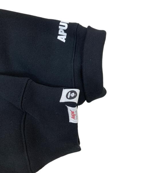 A BATHING APE（ア ベイシング エイプ）A BATHING APE (ア ベイシング エイプ) MOONFACE LOGO ZIP-UP HOODIE ブラック サイズ:XLの古着・服飾アイテム