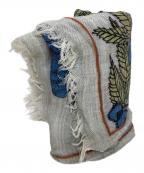 INOUIインフィ）の古着「アニマル柄ストール」｜マルチカラー