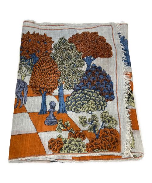 INOUI（インフィ）INOUI (インフィ) アニマル柄ストール マルチカラーの古着・服飾アイテム