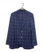 UNIVERSAL LANGUAGEユニバーサルランゲージ）の古着「2Bテーラードジャケット」｜ネイビー