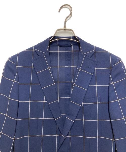 UNIVERSAL LANGUAGE（ユニバーサルランゲージ）UNIVERSAL LANGUAGE (ユニバーサルランゲージ) 2Bテーラードジャケット ネイビー サイズ:SIZE 48の古着・服飾アイテム