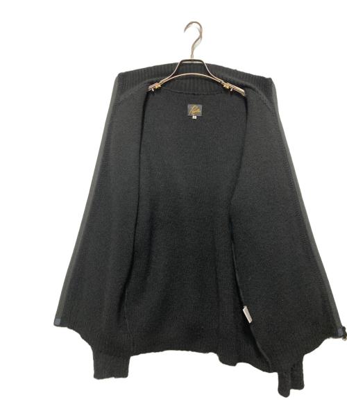 Needles（ニードルズ）Needles (ニードルズ) Zipped Mohair Cardigan ブラック サイズ:Sの古着・服飾アイテム