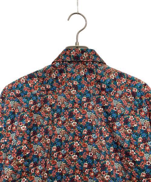 PAUL SMITH（ポールスミス）Paul Smith (ポールスミス) 花柄シャツ ブルー サイズ:SIZE 16の古着・服飾アイテム