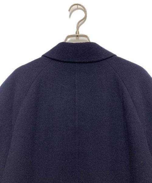 Burberry's（バーバリー）Burberry's (バーバリーズ) ウールカシミヤステンカラーコート ネイビー サイズ:不明の古着・服飾アイテム