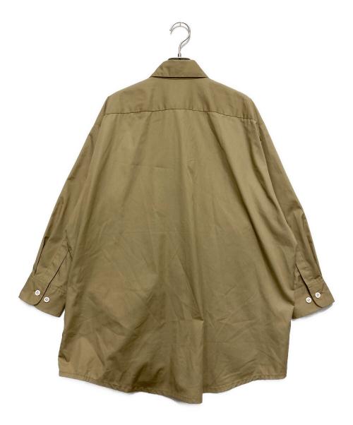 Dickies（ディッキーズ）Dickies (ディッキーズ) BEAMS BOY (ビームスボーイ) ワークシャツ ベージュ サイズ:FREEの古着・服飾アイテム