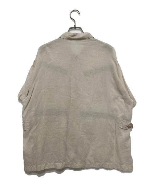 BEAMS BOY（ビームスボーイ）BEAMS BOY (ビームスボーイ) ジャングルファティーグシャツ ベージュ サイズ:不明の古着・服飾アイテム