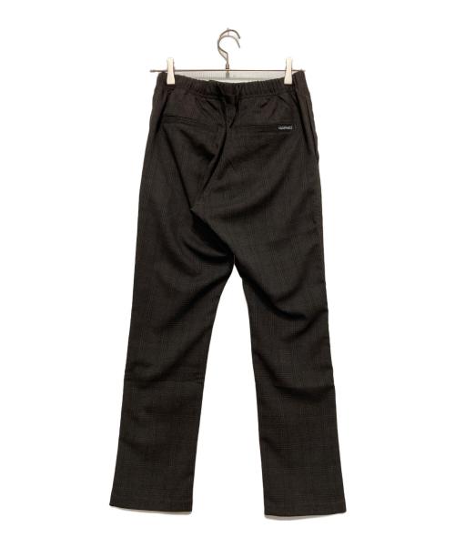 GRAMICCI（グラミチ）GRAMICCI (グラミチ) 417 by EDIFICE (417 バイ エディフィス) 別注 LANATECチェックパンツ ブラウン サイズ:S 未使用品の古着・服飾アイテム