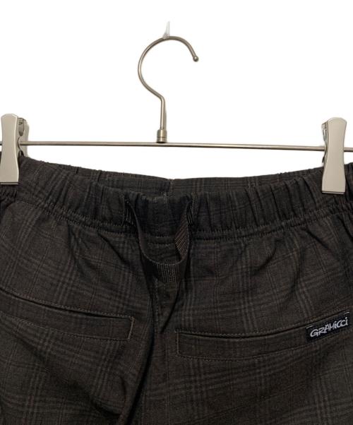 GRAMICCI（グラミチ）GRAMICCI (グラミチ) 417 by EDIFICE (417 バイ エディフィス) 別注 LANATECチェックパンツ ブラウン サイズ:S 未使用品の古着・服飾アイテム