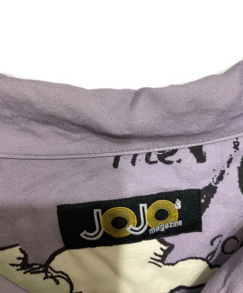 JOJO magazine（ジョジョ マガジン）JOJO magazine (ジョジョ マガジン) アロハシャツ パープル サイズ:Lの古着・服飾アイテム