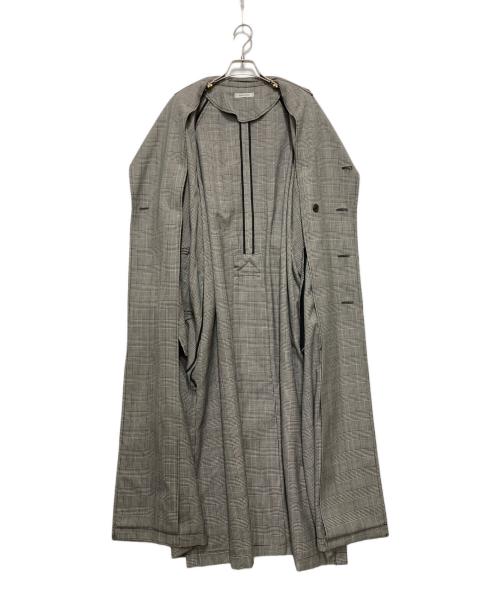 CHRISTIAN DADA（クリスチャンダダ）CHRISTIAN DADA (クリスチャンダダ) オーバートレンチコート グレー サイズ:34の古着・服飾アイテム