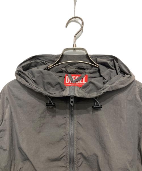 DIESEL（ディーゼル）DIESEL (ディーゼル) フーディーベスト グレー サイズ:SIZE 40の古着・服飾アイテム