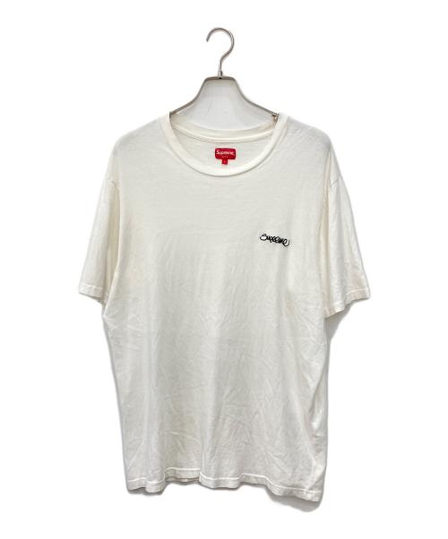 SUPREME（シュプリーム）SUPREME (シュプリーム) Washed Handstyle S/S Top ホワイト サイズ:SIZE Lの古着・服飾アイテム