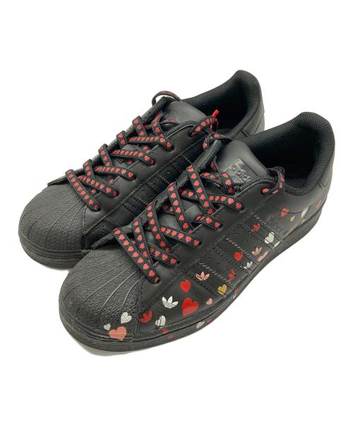 adidas（アディダス）adidas (アディダス) SUPER STAR ブラック サイズ:SIZE 24cmの古着・服飾アイテム