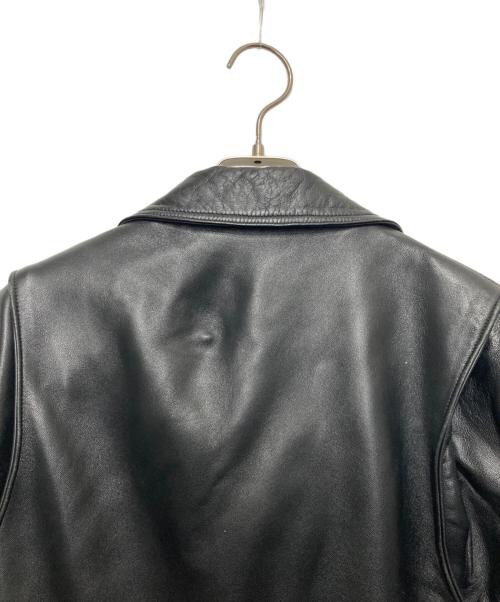 JACKROSE（ジャックローズ）jackrose (ジャックローズ) ダブルライダースジャケット ブラック サイズ:Lの古着・服飾アイテム