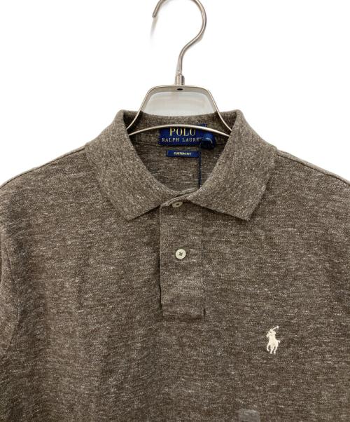 POLO RALPH LAUREN（ポロ・ラルフローレン）POLO RALPH LAUREN (ポロ・ラルフローレン) ポロシャツ ブラウン サイズ:Sの古着・服飾アイテム