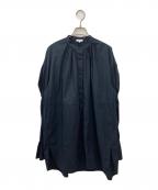 ENFOLDエンフォルド）の古着「ブラウスワンピース」｜ネイビー