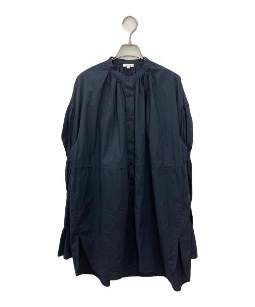 ENFOLD（エンフォルド）ENFOLD (エンフォルド) ブラウスワンピース ネイビー サイズ:SIZE 38の古着・服飾アイテム