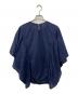 mizuiro-ind (ミズイロインド) ギャザーブラウス ネイビー サイズ:3：4000円