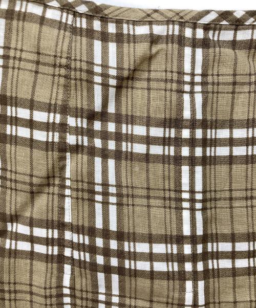 BURBERRY LONDON（バーバリーロンドン）BURBERRY LONDON (バーバリーロンドン) チェックスカート ブラウン サイズ:SIZE44の古着・服飾アイテム