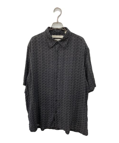 PERRY ELLIS（ペリーエリス）PERRY ELLIS (ペリーエリス) シルクシャツ ブラック サイズ:XLの古着・服飾アイテム