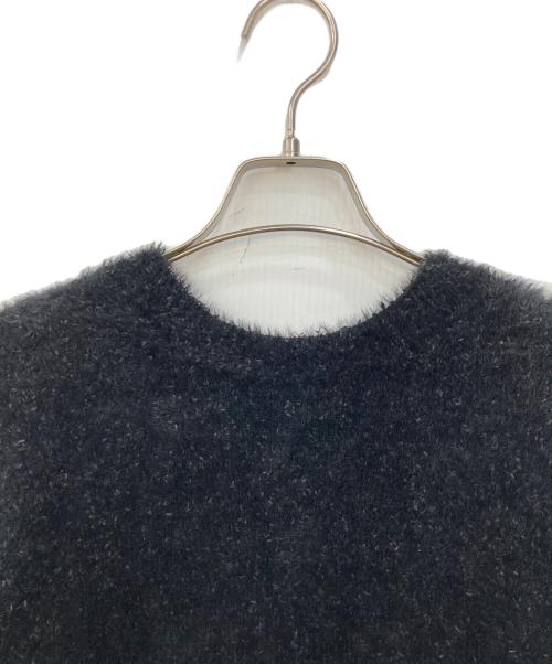 UNITED ARROWS TOKYO（ユナイテッドアローズトウキョウ）UNITED ARROWS TOKYO (ユナイテッドアローズトウキョウ) リボンヤーン 2WAY ニットカーディガン ブラック サイズ:不明の古着・服飾アイテム