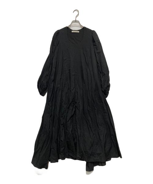 MARIHA（マリハ）MARIHA (マリハ) フレアワンピース ブラック サイズ:SIZE 36の古着・服飾アイテム