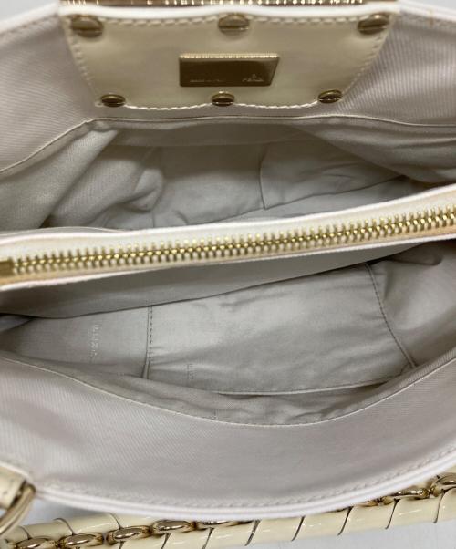 FENDI（フェンディ）FENDI (フェンディ) チェーンショルダーバッグ ホワイト サイズ:表記無しの古着・服飾アイテム