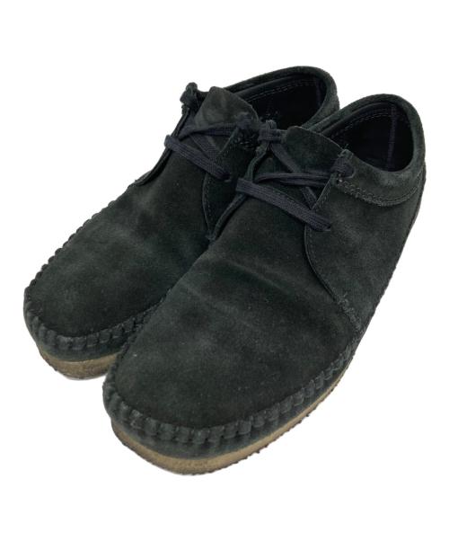 CLARKS（クラークス）CLARKS (クラークス) スウェードシューズ ブラック サイズ:25.5㎝の古着・服飾アイテム
