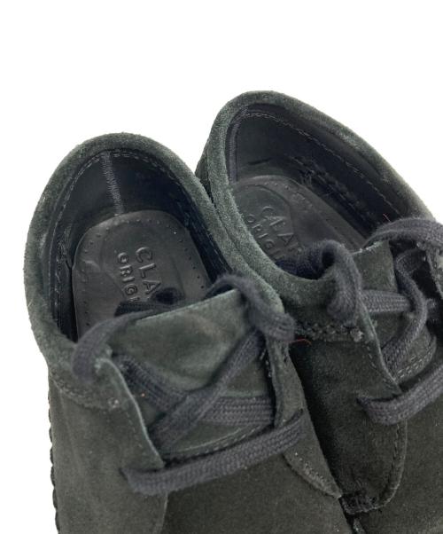 CLARKS（クラークス）CLARKS (クラークス) スウェードシューズ ブラック サイズ:25.5㎝の古着・服飾アイテム