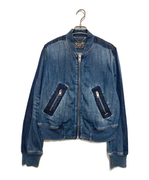 DIESEL（ディーゼル）DIESEL (ディーゼル) デニムブルゾン インディゴ サイズ:XSの古着・服飾アイテム