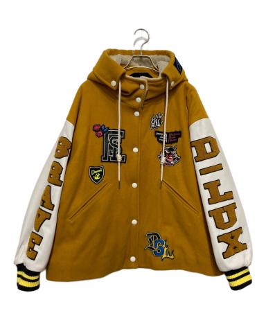 中古・古着通販】DIESEL (ディーゼル) ワッペンスタジャン マスタード