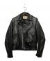 Schott（ショット）の古着「ダブルライダースジャケット」｜ブラック