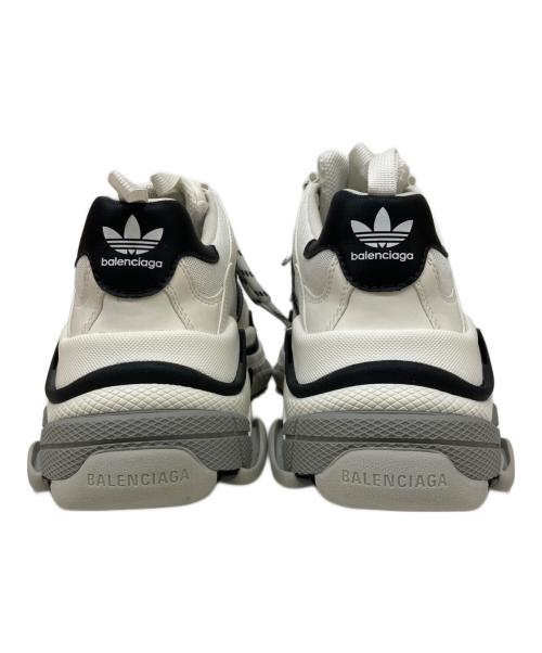 BALENCIAGA（バレンシアガ）BALENCIAGA (バレンシアガ) adidas (アディダス) TRIPLE S ホワイト サイズ:26の古着・服飾アイテム