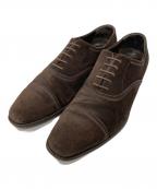 PRADAプラダ）の古着「スウェードシューズ」｜ブラウン