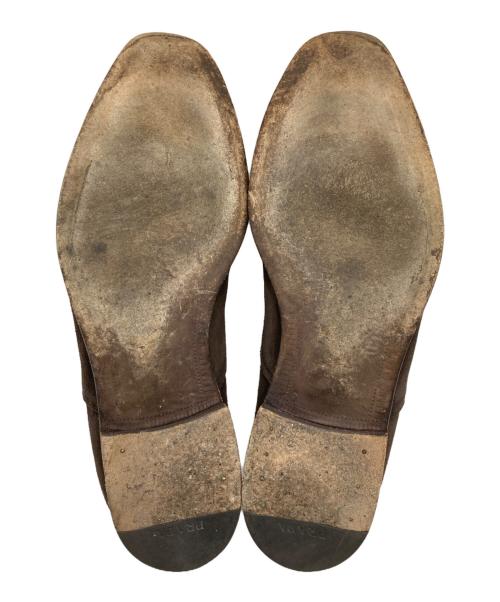 PRADA（プラダ）PRADA (プラダ) スウェードシューズ ブラウン サイズ:SIZE 6の古着・服飾アイテム