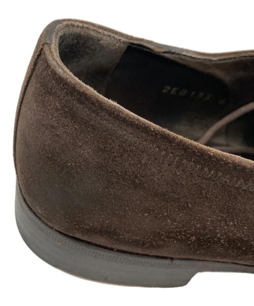 PRADA（プラダ）PRADA (プラダ) スウェードシューズ ブラウン サイズ:SIZE 6の古着・服飾アイテム