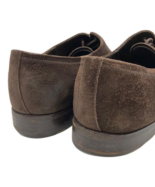 PRADA（プラダ）PRADA (プラダ) スウェードシューズ ブラウン サイズ:SIZE 6の古着・服飾アイテム