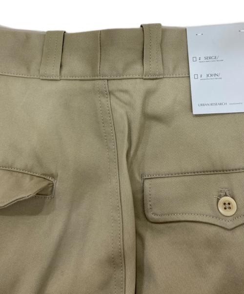 URBAN RESEARCH（アーバンリサーチ）URBAN RESEARCH (アーバンリサーチ) フレンチアーミーチノトラウザー ベージュ サイズ:S 未使用品の古着・服飾アイテム