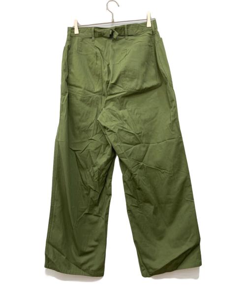 MARKA（マーカ）MARKA (マーカ) M-35 BUCKLE BACK PANTS グリーン サイズ:2の古着・服飾アイテム