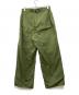 MARKA (マーカ) M-35 BUCKLE BACK PANTS グリーン サイズ:2：7000円