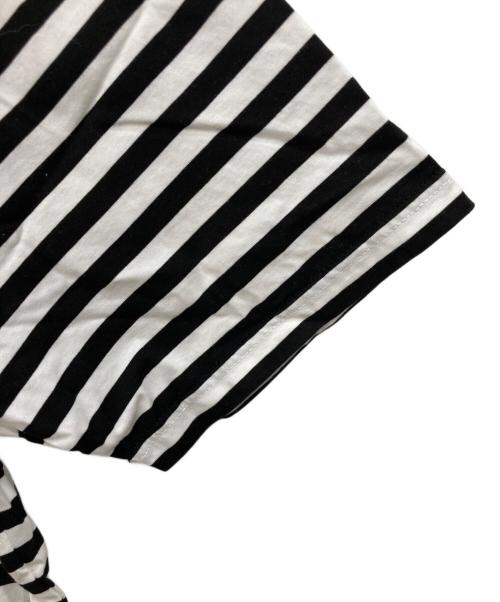 A.P.C.（アーペーセー）A.P.C. (アーペーセー) ボーダーTシャツ ホワイト×ブラック サイズ:Mの古着・服飾アイテム