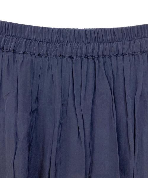 SLOBE IENA（スローブ イエナ）SLOBE IENA (スローブ イエナ) レーヨンクレープティアードスカート ネイビー サイズ:38の古着・服飾アイテム
