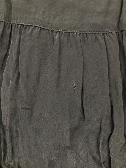 SLOBE IENA（スローブ イエナ）SLOBE IENA (スローブ イエナ) レーヨンクレープティアードスカート ネイビー サイズ:38の古着・服飾アイテム