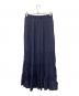 SLOBE IENA (スローブ イエナ) レーヨンクレープティアードスカート ネイビー サイズ:38：4000円
