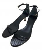 BRENTELLAブレンテッラ）の古着「ストラップサンダル」｜ブラック