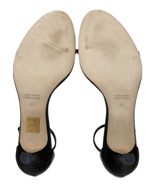 BRENTELLA（ブレンテッラ）BRENTELLA (ブレンテッラ) ストラップサンダル ブラック サイズ:37の古着・服飾アイテム