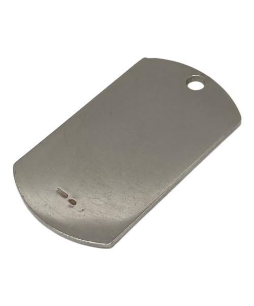 GUCCI（グッチ）GUCCI (グッチ) ドッグタグペンダントトップ シルバーの古着・服飾アイテム