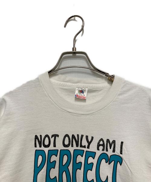FRUIT OF THE LOOM（フルーツオブザルーム）FRUIT OF THE LOOM (フルーツオブザルーム) プリントTシャツ ホワイト サイズ:XLの古着・服飾アイテム