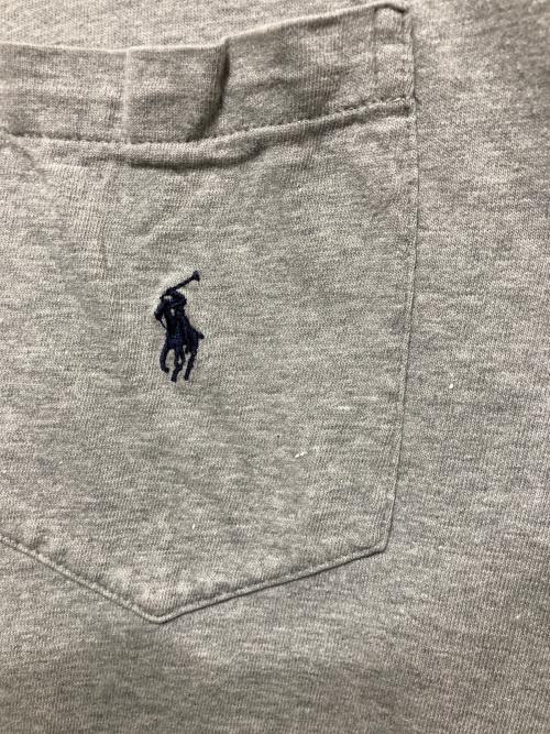POLO RALPH LAUREN（ポロ・ラルフローレン）POLO RALPH LAUREN (ポロ・ラルフローレン) ポニー刺繍Tシャツ グレー サイズ:XLの古着・服飾アイテム